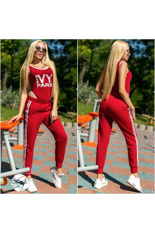Спортивный костюм с боди